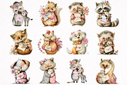 Mother's Day Animals Clipart, an Illustration by DreamArtGraphic (Thumbnail 8 of 8)