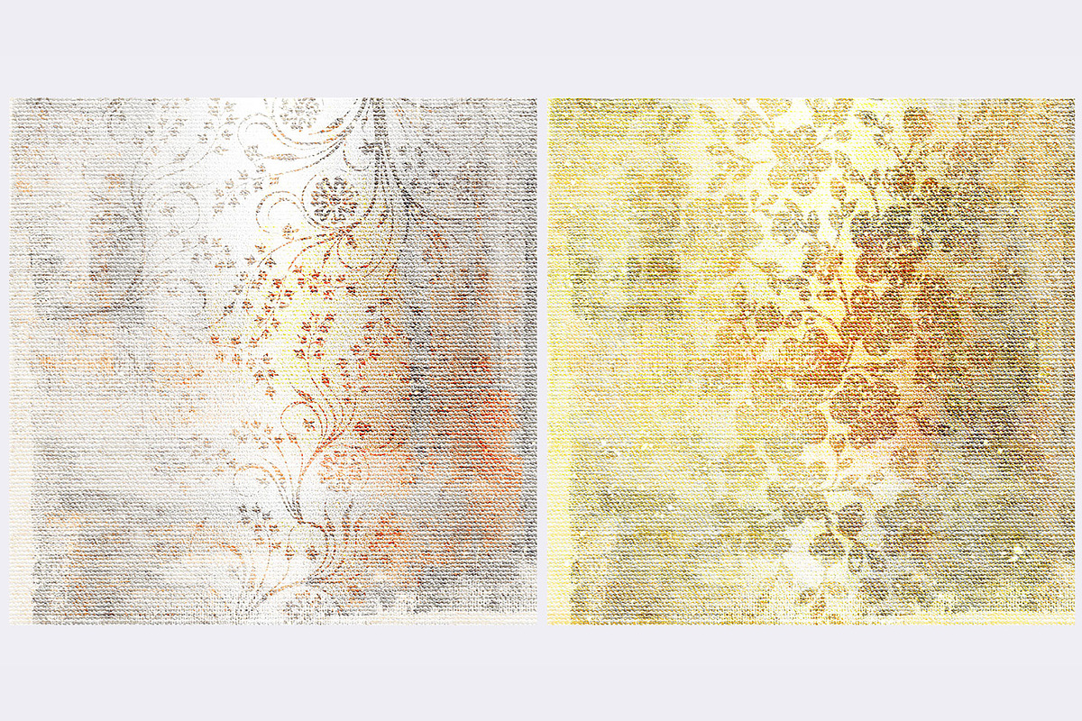 Canvas Floral Textures, a Texture Graphic by sibel dayı (Photo 7 of 9)