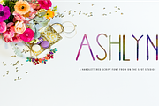 Ashlyn, a Sans Serif Font by OnTheSpotStudio (Thumbnail 1 of 4)