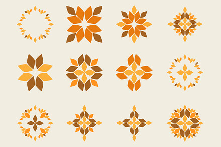 Flower Petal Ornament V5