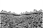 60 Daisy Flower Field Silhouette, a Seasonal Illustration by Amazin_art (Thumbnail 10 of 22)