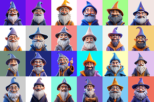 125 Animoji - Wizard Man