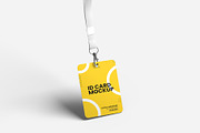 ID Card Mockup, a Product Mockup by FathirMarz (Thumbnail 5 of 10)