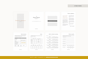 White Label Fitness Planner, a Stationery Template by ammarosedesignsllc (Thumbnail 4 of 10)