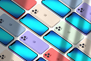 3D iPhone Presentation Mock-Up 10, an iPhone Mockup by Graphicsworld125 (Thumbnail 1 of 9)
