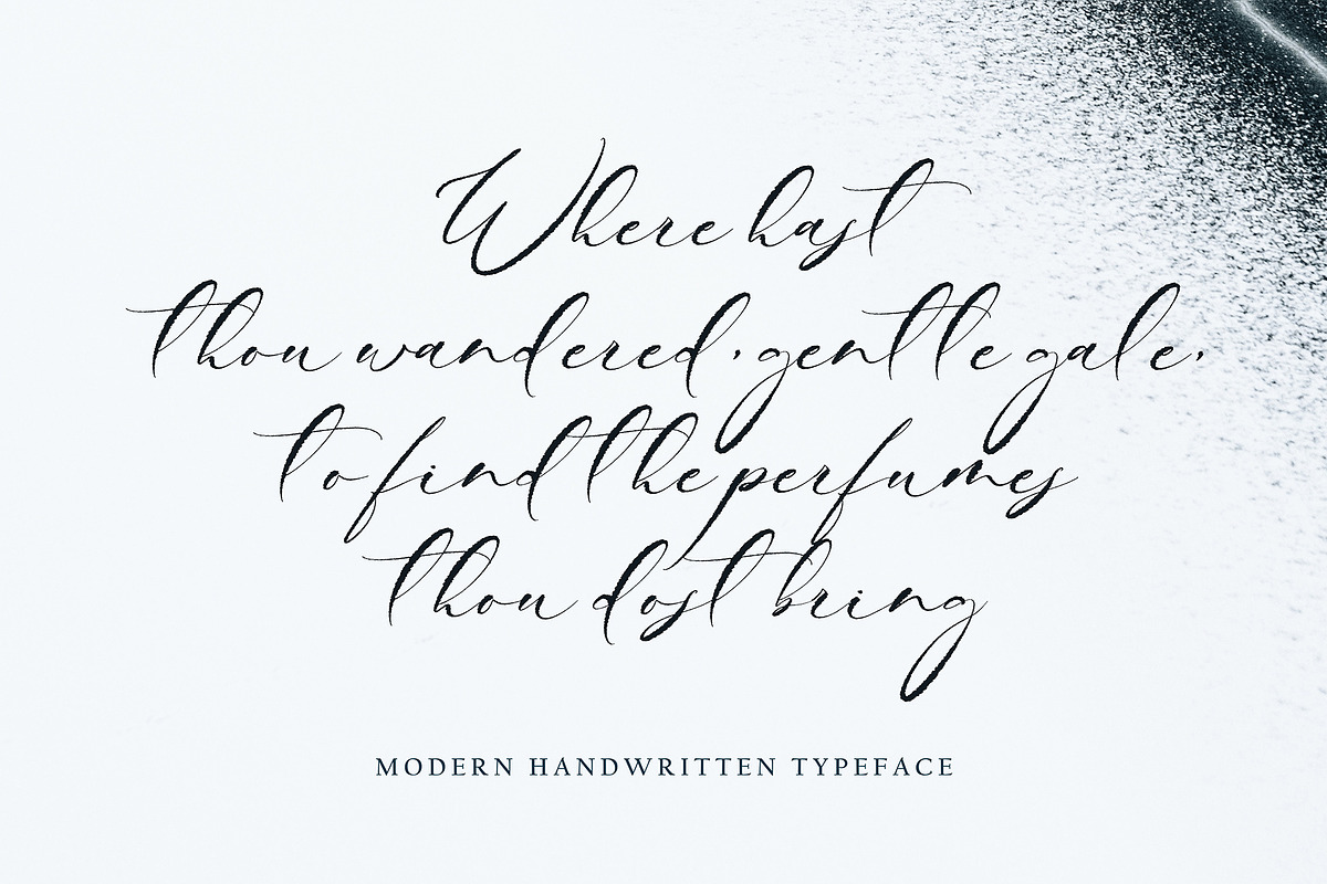 Delayuna Fosque, a Script Font by pineungtype (Photo 2 of 9)