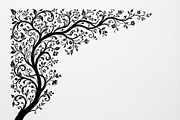 50 Tree Branch Corner Silhouette, a Decorative Illustration by Amazin_art (Thumbnail 3 of 25)