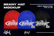 BEANIE HAT MOCKUP ARSV, a Hat Mockup by arseavin project (Thumbnail 1 of 3)