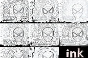 Procreate Ink Box, a Brush Add-On by Ben Lew Illustration (Thumbnail 3 of 4)