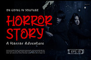 Kotgris - Horror Display Font, a Handwritten Font by twinstd (Thumbnail 5 of 7)