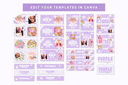 Purple Shopify Website Banners, a Shopify Template by Template Twist Shop (Thumbnail 2 of 5)
