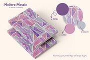 Modern Mosaic Prints & Patterns, a Pattern Graphic by GND ART STUDIO (Thumbnail 4 of 8)