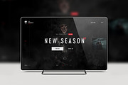 4k (Ultra HD) TV Mockup, a Product Mockup by Design by Mirko (Thumbnail 2 of 6)