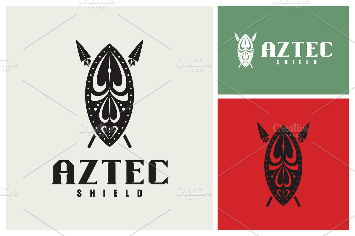 Ethnic Shield Logo, a Branding & Logo Template by Atlantis X Nurman Arbai (Photo 1 of 2)