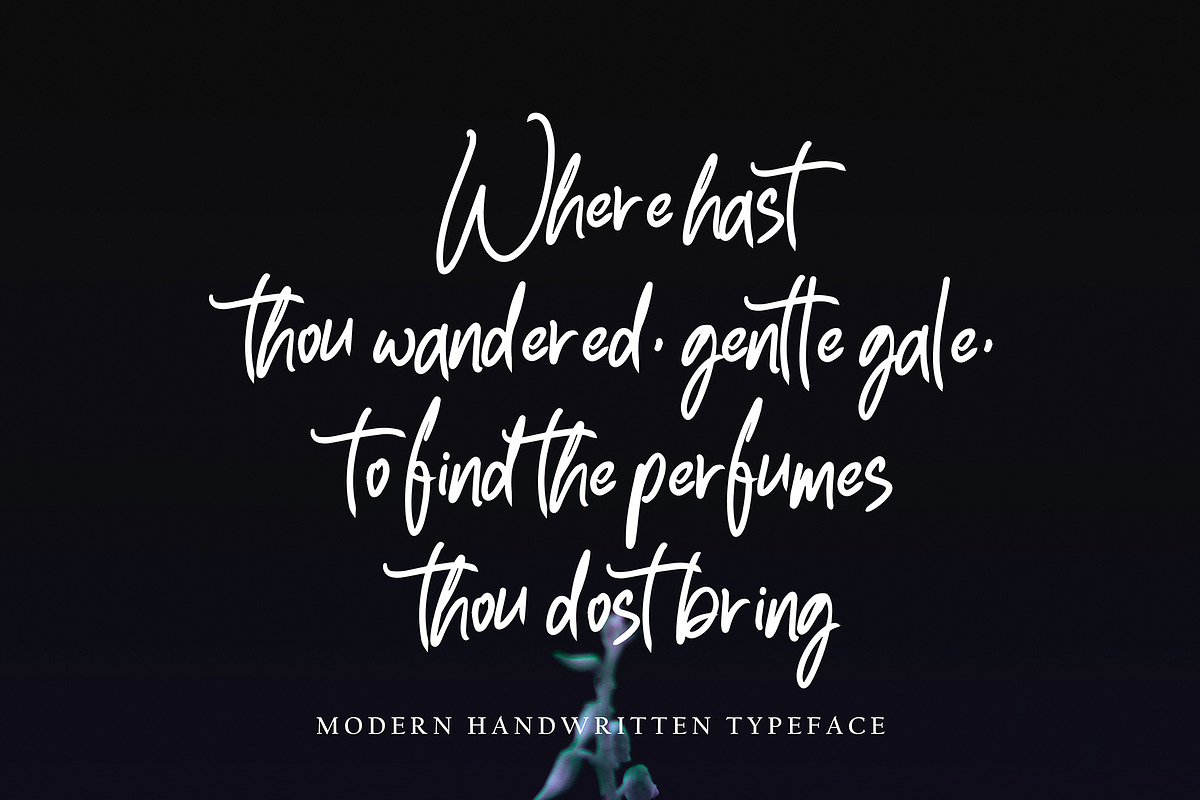 Bailando Antom, a Handwritten Font by pineungtype (Photo 4 of 13)