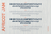 Apricot Jam | Handwritten Sans Serif, a Sans Serif Font by AnMark (Thumbnail 8 of 15)