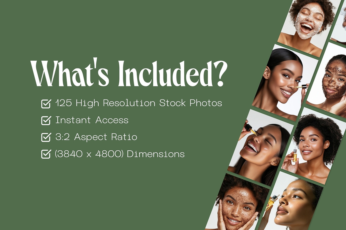 125 Melanin Skincare Stock Photos, a Beauty & Fashion Photo by Incomelion (Photo 2 of 8)