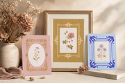 Embossed Paper Frames, a Decorative Illustration by Anna Studio (Thumbnail 5 of 12)