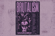 Stylish Brutalist Flyer Design, a Flyer Template by Black Cat Studio (Thumbnail 3 of 3)