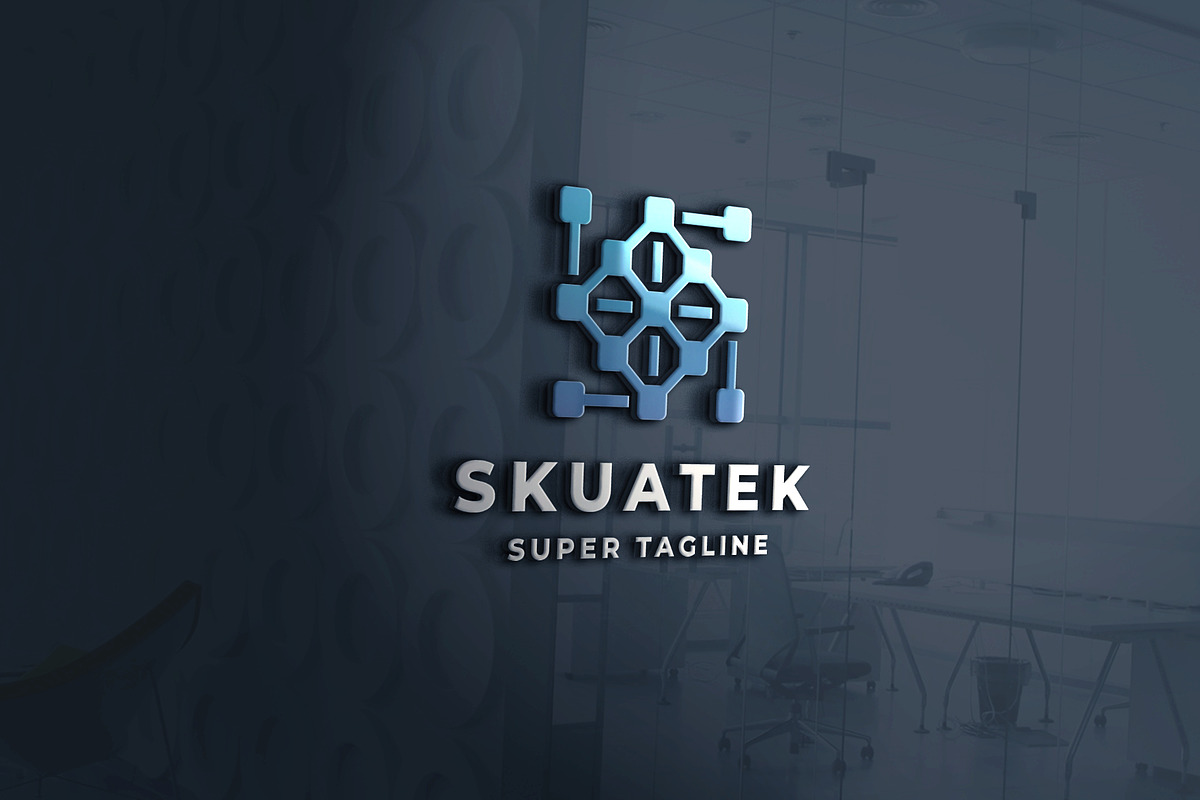 Square Technology System Logo, a Branding & Logo Template by Design_Planet (Photo 1 of 2)