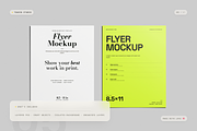 US Letter Flyer Mockup, an Advertising Mockup by Toasin Studio (Thumbnail 5 of 7)
