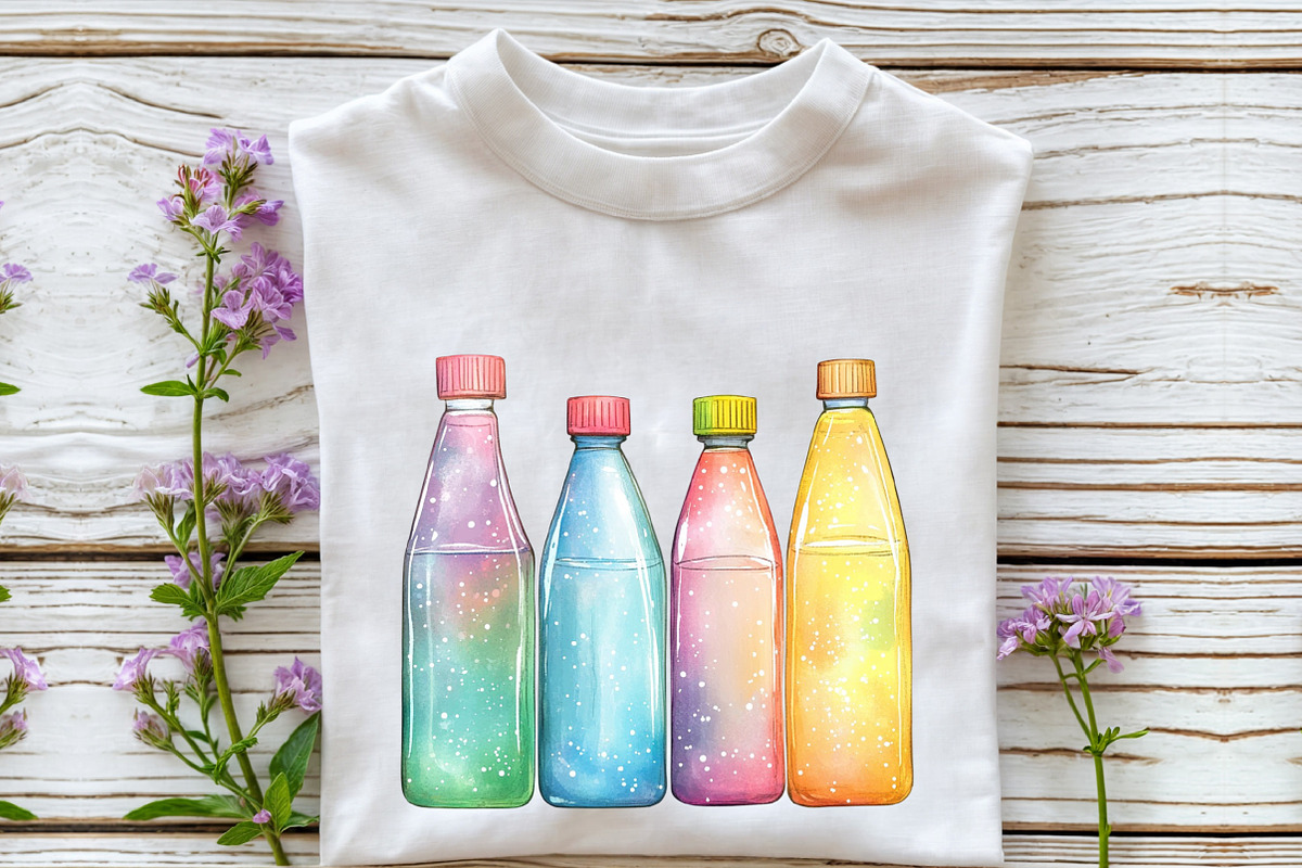 Watercolor Housekeeping Clipart, an Illustration by Rose Art (Photo 4 of 7)