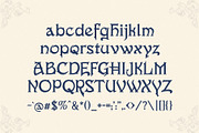 Evarose - Victorian Era Typeface, a Blackletter Font by HipFonts (Thumbnail 3 of 10)