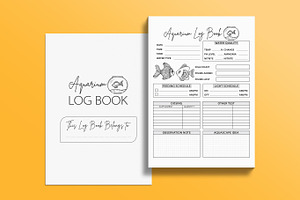 Aquarium Log Book - KDP Interior