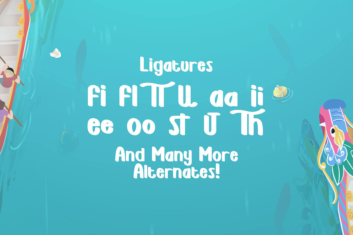 Geky Xin - Playful Display Font, a Handwritten Font by StringLabs (Photo 15 of 15)