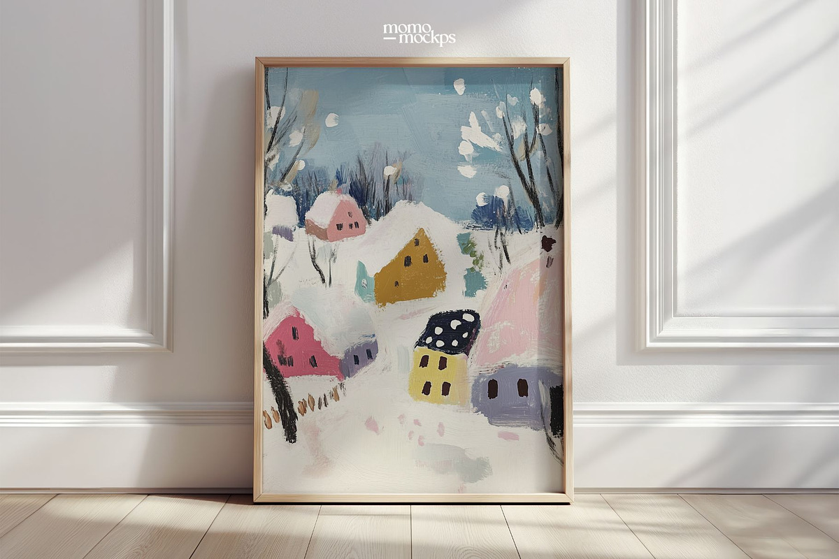 DIN A Frame Interior Mockup PSD, a Household Mockup by momomockps (Photo 6 of 10)