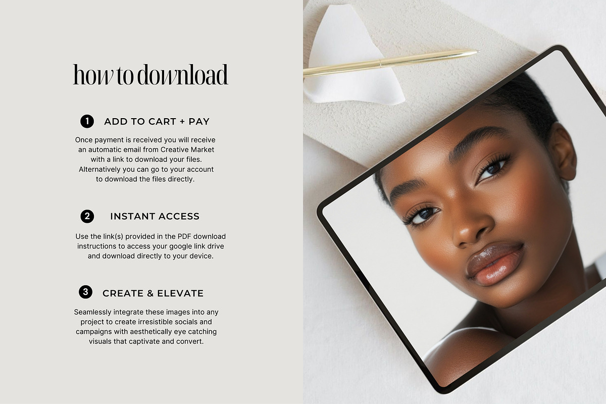 Melanin Skincare Stock Photos, a Beauty & Fashion Photo by COCO Designs (Photo 19 of 20)
