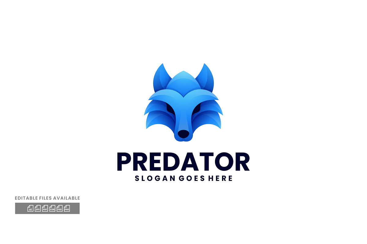 Predator Gradient Colorful Logo, a Branding & Logo Template by ivan_artnivora