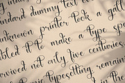 Adriana Juliewis, a Script Font by Integritype Studio (Thumbnail 9 of 14)