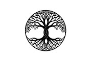 Tree of Life Circle SVG Bundle, an Illustration by Gfx_Store (Thumbnail 15 of 50)