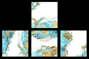 Blue Ink & Gold Foil Textures, a Texture Graphic by Digital Curio (Thumbnail 4 of 4)