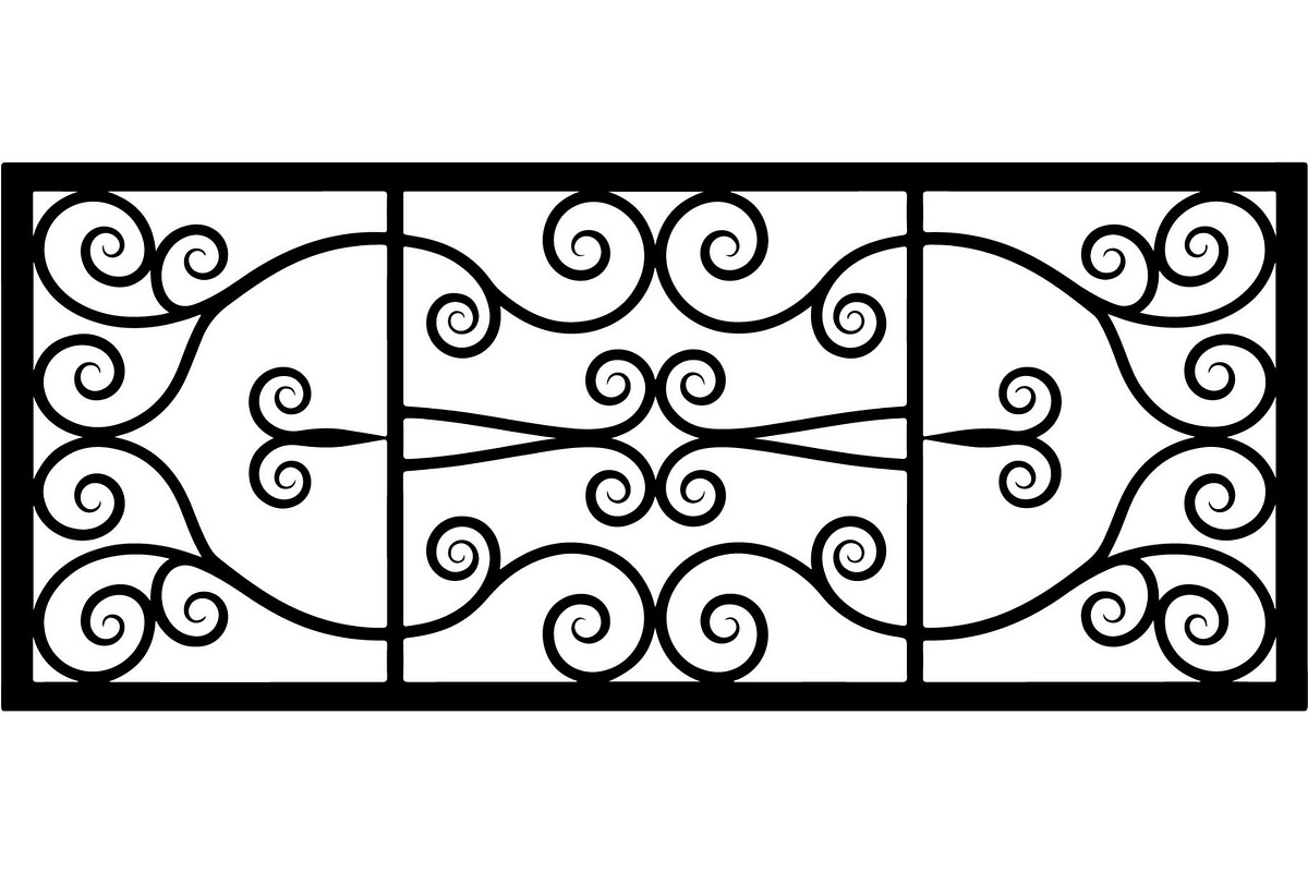 Decorative Scrollwork Panel Designs, a Decorative Illustration by Designer_Momina (Photo 18 of 20)