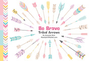 Fresh Tribal Arrow Clipart & Vectors, an Illustration by Amanda Ilkov (Thumbnail 1 of 4)