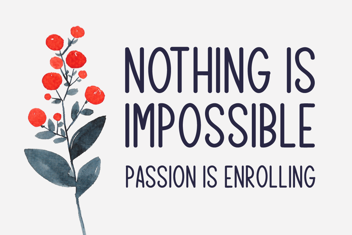 Cherish Today Typeface preview 2