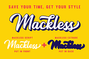 Mackless - Layered Font, a Script Font by Sibelumpagi Studio (Thumbnail 4 of 16)