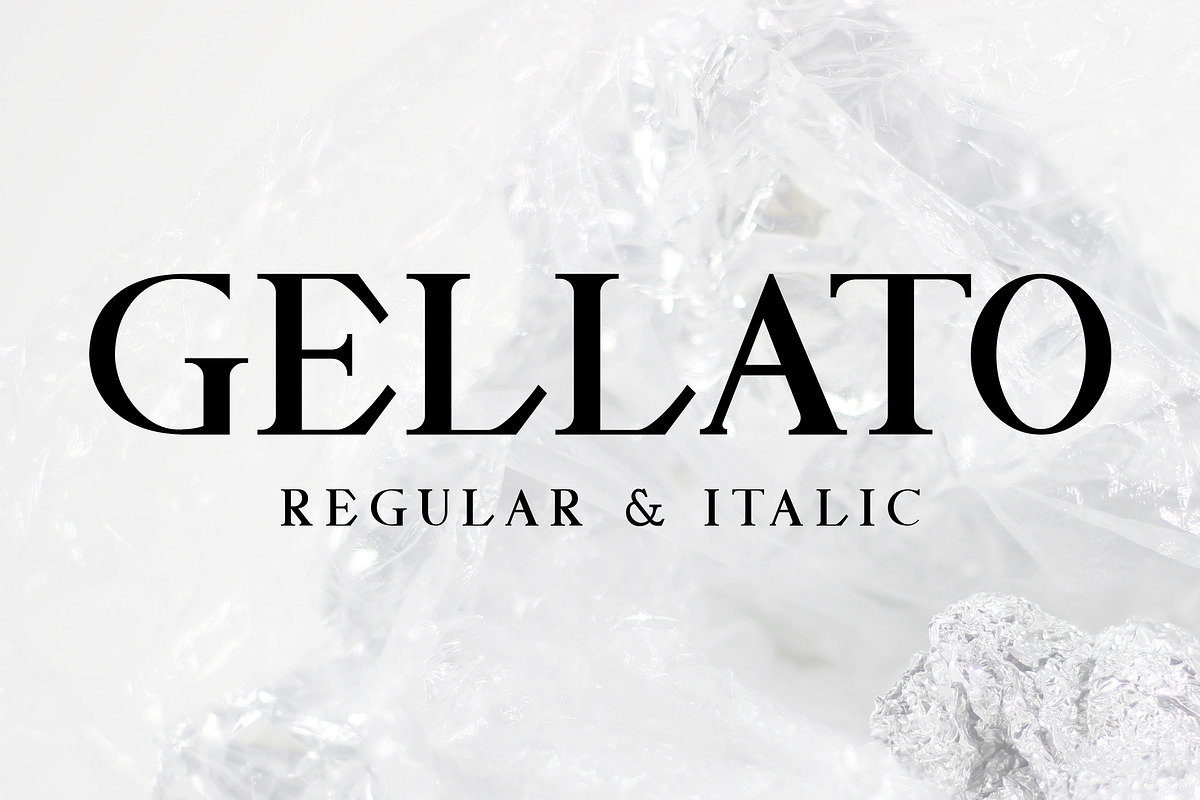 GELLATO // Modern Serif