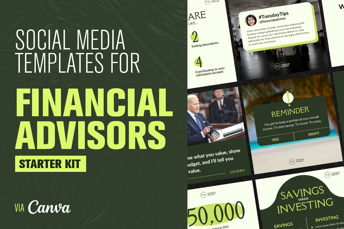 Canva Social Media Templates, a Social Media Template by Florentiknows (Photo 1 of 4)