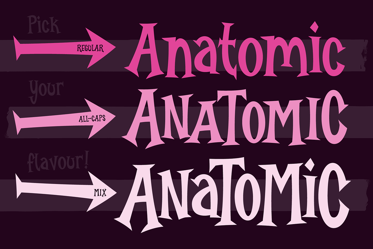 Burlexa: A Devilishly Good Serif Fon, a Font by Wingsart Studio (Photo 8 of 16)
