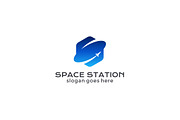 Rocket logo template, spaceship (6), a Branding & Logo Template by pne-design (Thumbnail 1 of 3)