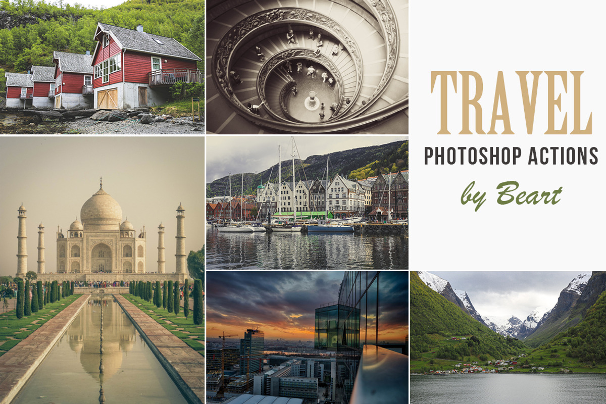 Landscape & Travel Photoshop Actions, a Plug-in Add-On by BeArt-Presets (Photo 5 of 5)