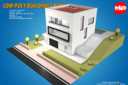 Low Poly Buildings Pack, an Architecture 3D Model by multimedia4ds (Thumbnail 6 of 10)