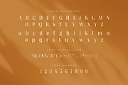 Mentoz Elegant Serif Font Family, a Serif Font by Graphicxell (Thumbnail 10 of 10)