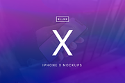 iPhone X Mockups, an iPhone Mockup by North&Nano (Thumbnail 6 of 6)