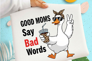 Funny Mama Goose Mom Mother's Day, an Illustration by Designking