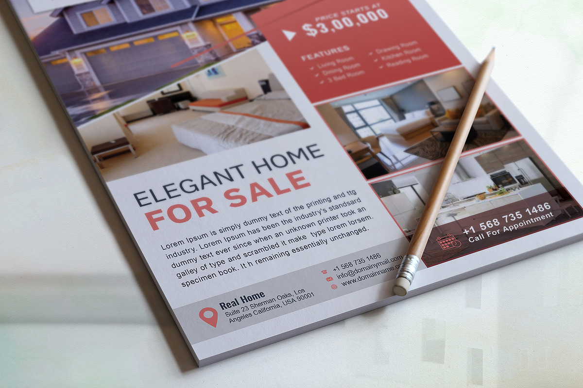 Real Estate Flyer, a Flyer Template by DesignDevisers (Photo 7 of 10)