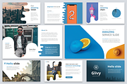 Glivy Modern Powerpoint Template, a Presentation Template by Reshapely (Thumbnail 5 of 15)